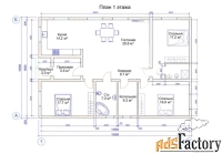 дом 150 м² на участке 7.5 сот.