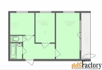 2 - комн.  квартира, 54 м², 5/9 эт.