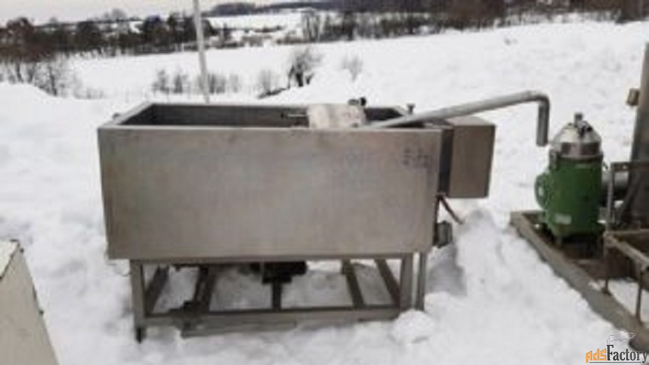 Продается Ванна нержавеющая APV, объем — 0,5 куб.м