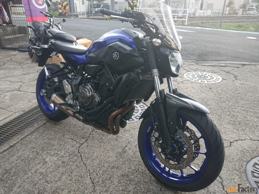 Мотоцикл naked bike Yamaha MT-07 ABS рама RM19J нэйкед байк