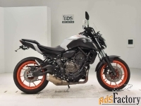 Мотоцикл naked bike Yamaha MT-07 ABS рама RM19J нэйкед байк