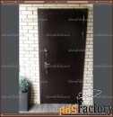 Входная дверь ГЕРДА NEW Медный антик / Альберо браш браун 113 мм