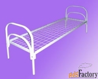 металлические кровати от производителя, одноярусные для больниц