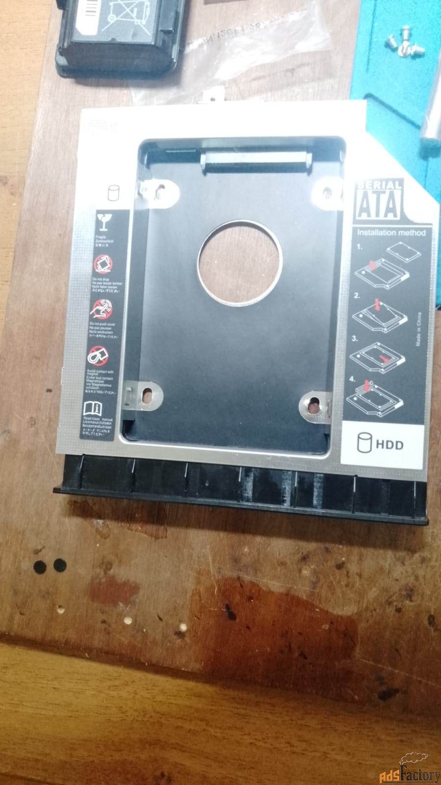 Салазки DEXP AT-DH01 - для установки HDD в отсек DVD ноутбука