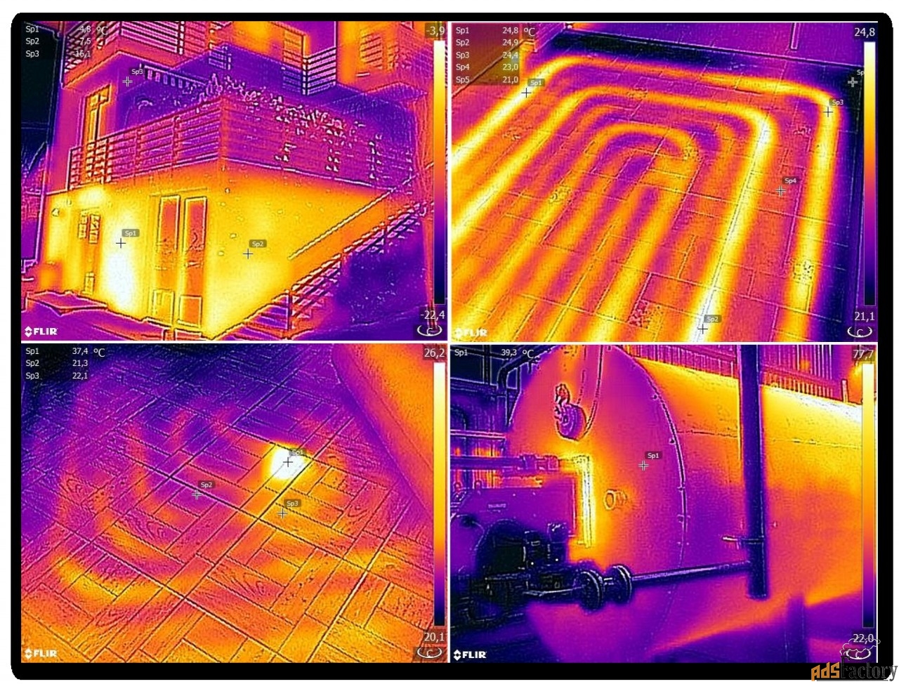 Тепловизор картинки. Тепловизионное обследование FLIR. Теплопотери здания тепловизор. Теплый пол через тепловизор флир. Тепловизор вентфасад.