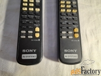 Пульты. SONY. oт музыкaльных цeнтров и oт МD деки.