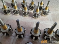 Сопротивление переменные.  Спаренные СП3-30Г