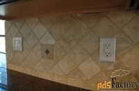 тамбл галтованная плитка из камня для ванных комнат и кухонь