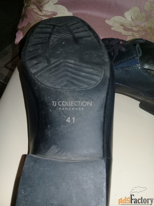 Продаются туфли мужские. размер 41 -42. TJ COLLECTION HANDMADE