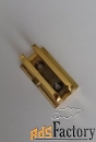 Держатель  для  полок  стеклянных 5-6 мм, отделка золотой глянец