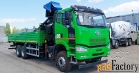 Кран-манипулятор FAW c КМУ HIAB 190TM-6