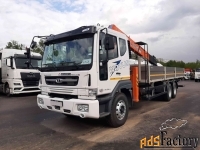 Специальный, грузовой бортовой оснащенный краном-манипулятором DAEWOO