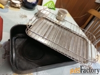 Коптилка горячего копчения  для дома .