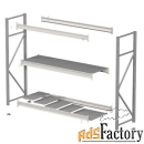 Стеллажи металлические складские среднегрузовые серии SFM