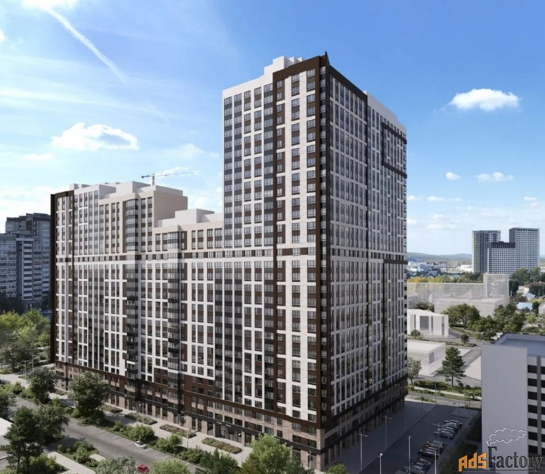 1 - комн. квартира, 42,88 м², 2/31 эт.