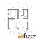 Дом 55м²  в КП Кадниково