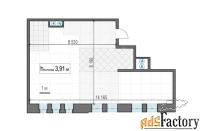 2 - комн.  квартира, 88.2 м², 4/7 эт.