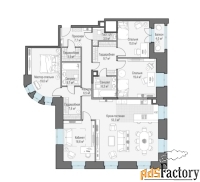 3 - комн.  квартира, 176,5 м², 2/7 эт.