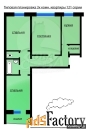 3 - комн.  квартира, 66 м², 6/9 эт.