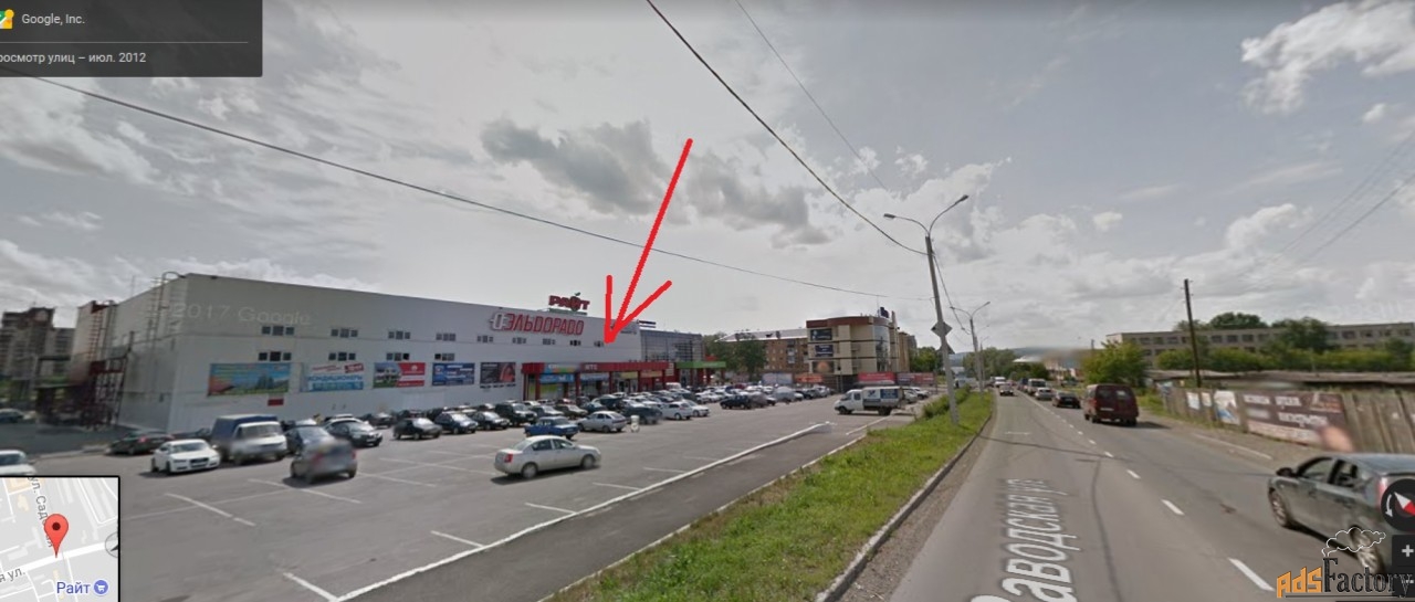 торговое помещение, 112 м²