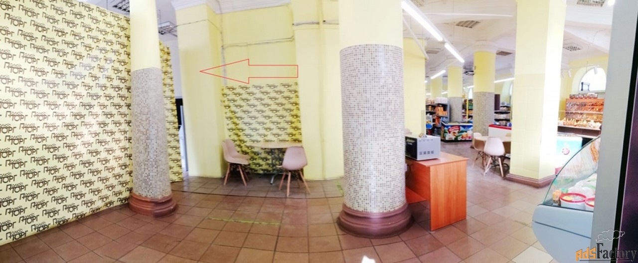 торговое помещение, 124 м²