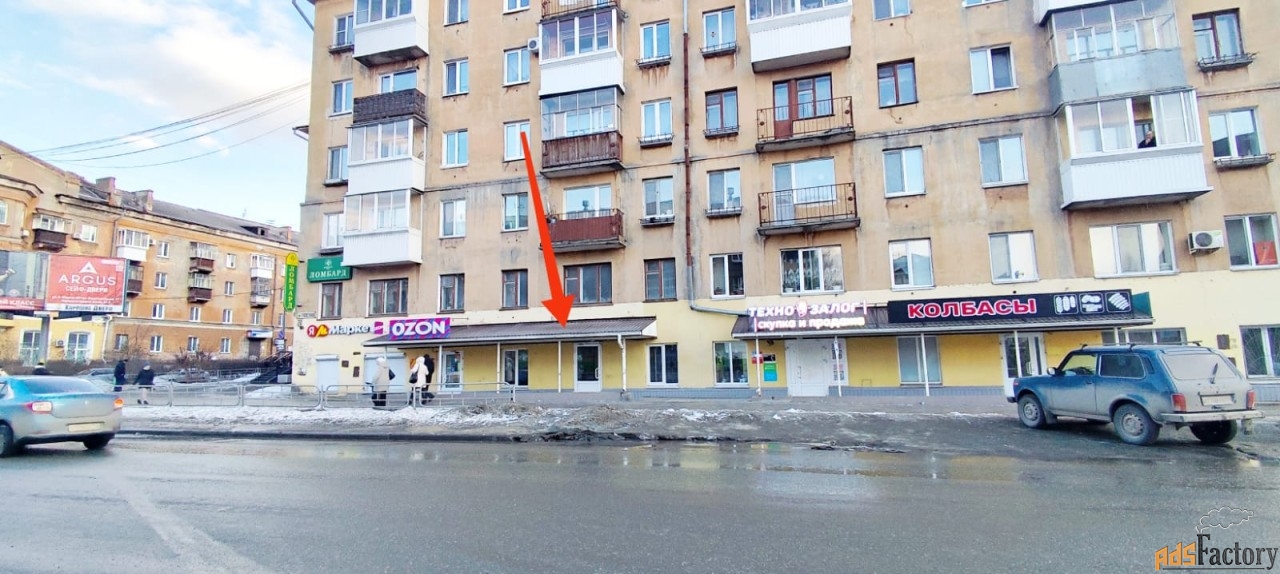 торговое помещение, 80 м²