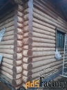 Шлифовка, покраска деревянных домов