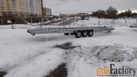 Прицеп автовоз трехосный на 2 авто до 3500кг.