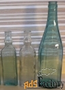 Старинные граненые бутылки