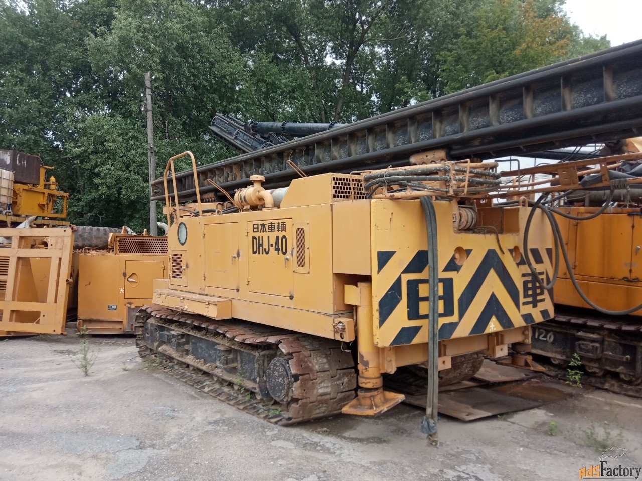 Бурильно-сваебойная, буровая, копер, сваебой, забивка , DHJ-40, DHP-80