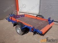 прицеп с опускающейся платформой до 750 кг