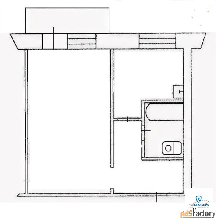 1 - комн. квартира, 30.3 м², 5/5 эт.
