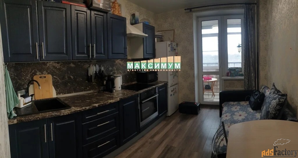 1 - комн. квартира, 40.8 м², 7/12 эт.