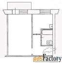 1 - комн.  квартира, 30.3 м², 5/5 эт.