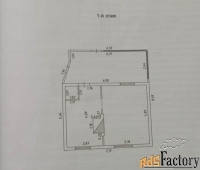 дом 48,9 м² на участке 6 сот.