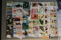 продам ещё почтовые марки по теме фауна, флора.