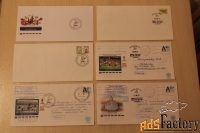 Продам все футбольные спецгашения в Саранске к чемпионату 2018 г