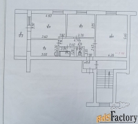 3 - комн.  квартира, 69 м², 2/2 эт.
