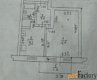 1 - комн.  квартира, 32,8 м², 3/3 эт.