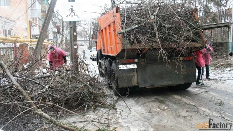 Демонтаж зданий, сооружений. Вывоз мусора с объектов.