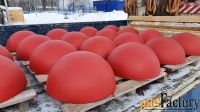 бетонные полусферы-ограничитель парковки 490х230