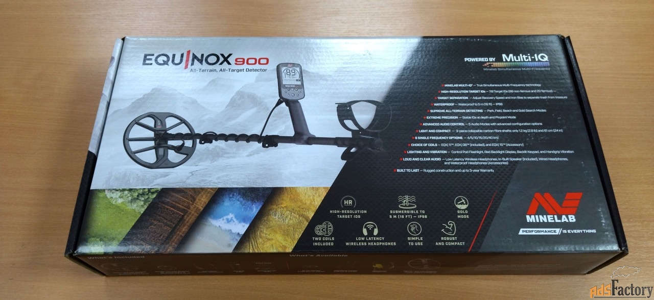 Металлоискатель Minelab EQUINOX 900