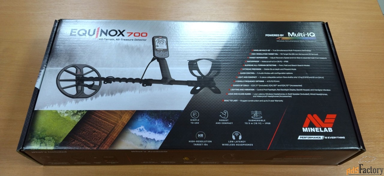 Металлоискатель Minelab EQUINOX 700