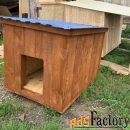 Собачьи будки, конуры из натурального дерева