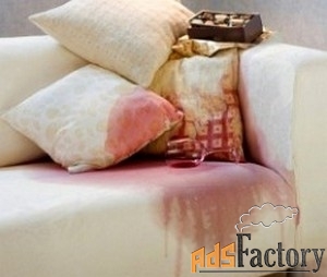 выведение стойких загрязнений с ковров и мебели