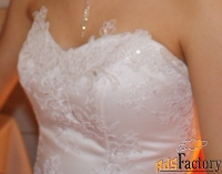 свадебное платье-трансформер + длинные перчатки