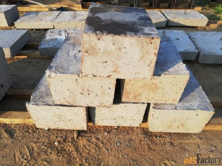 бетонные блоки 200х300х400мм
