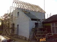 строительство домов бань гаражей