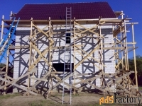 строительство домов бань гаражей