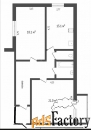 2 - комн.  квартира, 74 м², 2/12 эт.